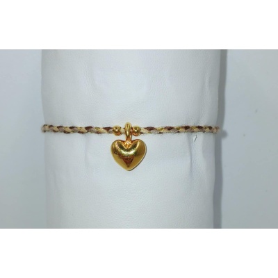 Χειροποίητο Βραχιόλι με καρδιά