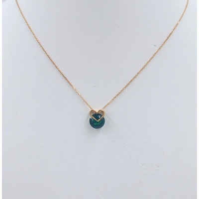 Χειροποίητο κολιέ με καρδούλα