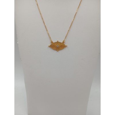 Χειροποίητο Κολιέ με ματάκι