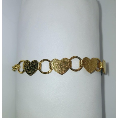 Χειροποίητο Βραχιόλι με καρδιά