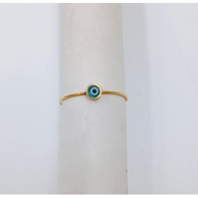Χειροποίητο Δαχτυλίδι με ματάκι