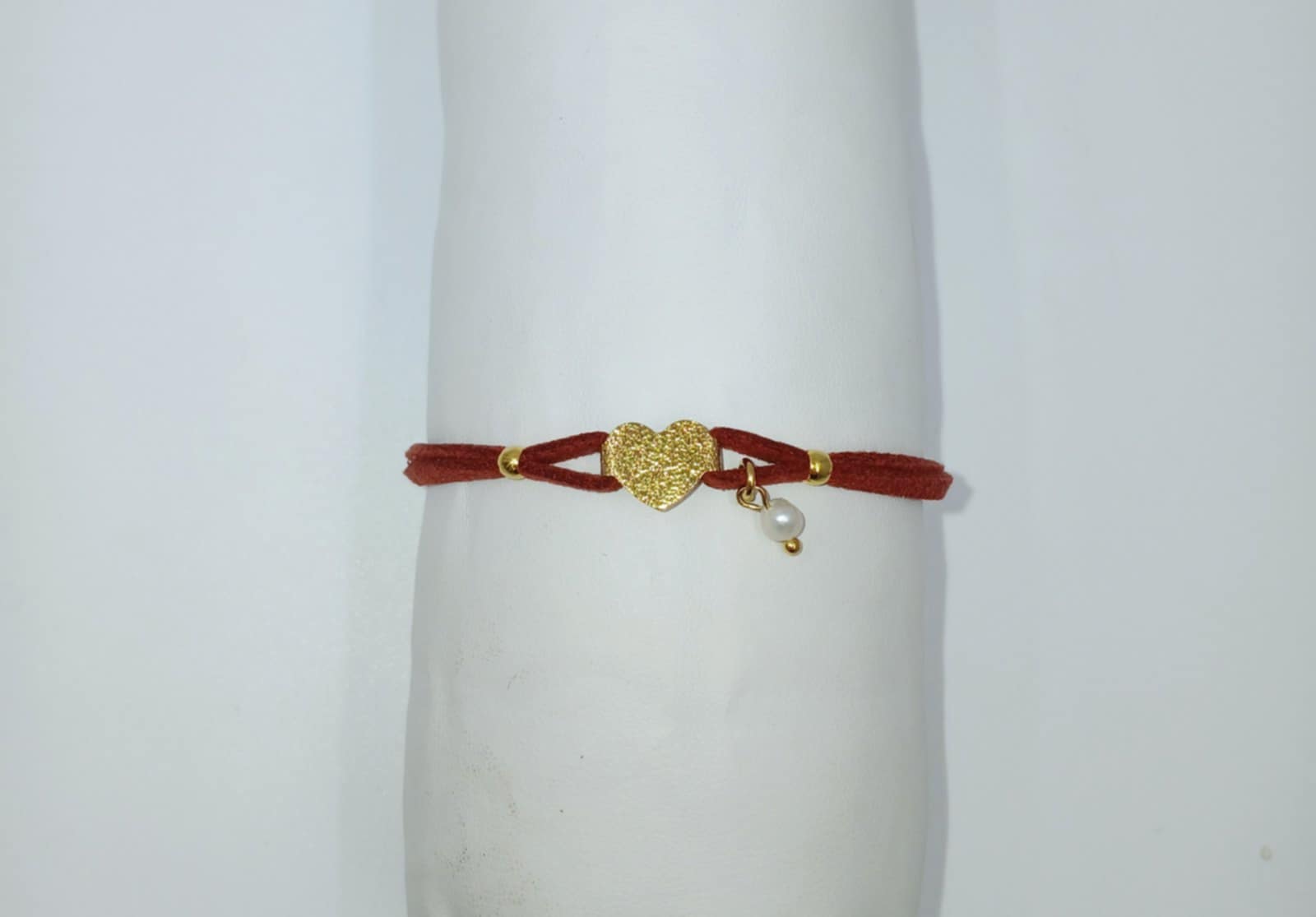 Χειροποίητο Βραχιόλι με καρδιά