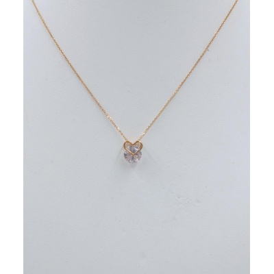 Χειροποίητο κολιέ με καρδούλα