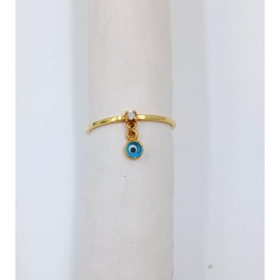 Χειροποίητο Δαχτυλίδι με ματάκι